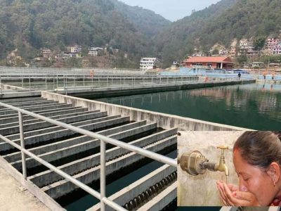 राजधानीको प्यास मेटाउने सुन्दरीजलमा नै खानेपानी अभाव राजधानीको प्यास मेटाउने सुन्दरीजलमा नै खानेपानी अभाव