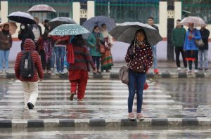 आजदेखि नेपालमा मनसुन प्रवेश