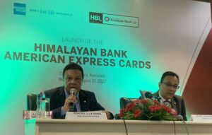 हिमालयन बैंक र अमेरिकन एक्सप्रेसद्वारा नेपालमा नयाँ क्रेडिट र प्रिपेड कार्ड सार्वजनिक