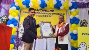 विरगंजमा मिसेलिन टायरको नयाँ सोरुम 