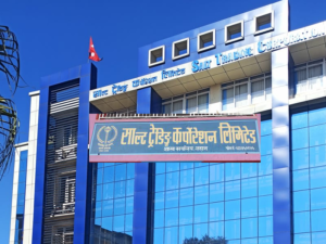 साल्ट ट्रेडिङ कर्पोरेसन चालु आर्थिक वर्षको दोस्रो त्रैमासमा १ करोड ८८ लाख ३५ हजार रुपैयाँ खुद नाफा साल्ट ट्रेडिङ कर्पोरेसन चालु आर्थिक वर्षको दोस्रो त्रैमासमा १ करोड ८८ लाख ३५ हजार रुपैयाँ खुद नाफा