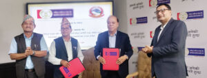 राष्ट्रिय वाणिज्य बैंक र जाजरकोटको नलगाड नगरपालिकाबिच सम्झौता