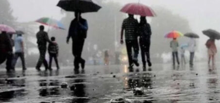 केही  स्थानमा मध्यमस्तरको वर्षादेखि हुरीको सम्भावना