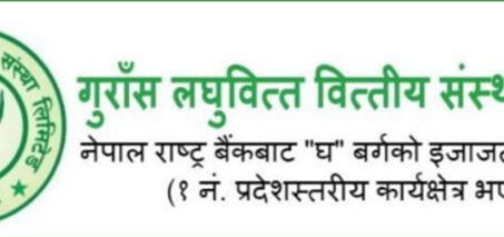 गुराँस लघुवित्त वित्तीय संस्थाको संस्थापक शेयर सर्वसाधारणमा बिक्री खुला गुराँस लघुवित्त वित्तीय संस्थाको संस्थापक शेयर सर्वसाधारणमा बिक्री खुला