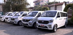 स्वयम्भु हारती टुर्सलाई १८ जुबाओ ईभी भ्यान डेलिभरी