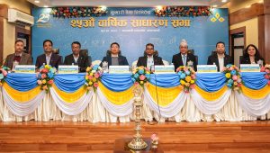 कुमारी बैंक लिमिटेडको पच्चीसौं वार्षिक साधारण सभा सम्पन्न कुमारी बैंक लिमिटेडको पच्चीसौं वार्षिक साधारण सभा सम्पन्न