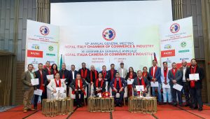 नेपाल–इटाली चेम्बर अफ कमर्स एण्ड इन्डस्ट्रिजको १२औं वार्षिक साधारण सभा सम्पन्न