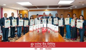 एभरेष्ट बैंकद्वारा २०८३ सालको क्यालेन्डर अनावरण