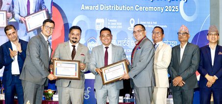 नबिल बैंक लगातार तेस्रो पटक उत्कृष्ट वार्षिक प्रतिवेदन (गोल्ड) अवार्ड तथा अन्य दुई अवार्डद्वारा सम्मानित
