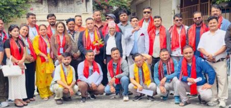 नेपाल सुनचाँदी रत्न तथा आभुषण महासंघको ३४ सदस्यीय प्रतिनिधिमण्डल जापान प्रस्थान नेपाल सुनचाँदी रत्न तथा आभुषण महासंघको ३४ सदस्यीय प्रतिनिधिमण्डल जापान प्रस्थान