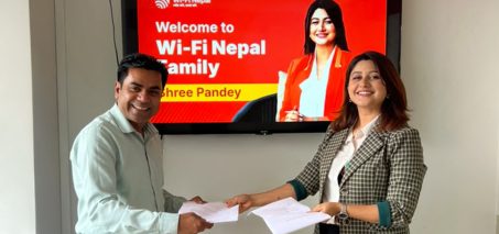 वाइ(फाइ नेपालको सह–ब्रान्ड एम्बेसडरमा सञ्चारकर्मी श्री पाण्डे नियुक्त वाइ(फाइ नेपालको सह–ब्रान्ड एम्बेसडरमा सञ्चारकर्मी श्री पाण्डे नियुक्त