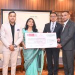 प्रधानमन्त्री दैवी प्रकोप उद्दार कोषमा प्रभु महालक्ष्मी लाइफ इन्स्योरेन्सको एकाउन्न लाख सहयोग