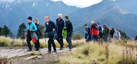 एक महिनामा अन्नपूर्ण क्षेत्रमा ३३ हजार पर्यटक भित्रिए एक महिनामा अन्नपूर्ण क्षेत्रमा ३३ हजार पर्यटक भित्रिए